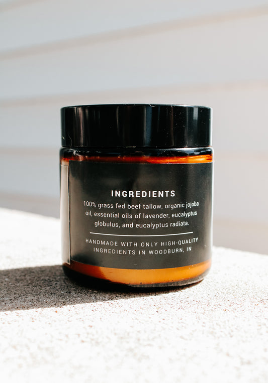 Lavender + Eucalyptus Tallow Moisturizer