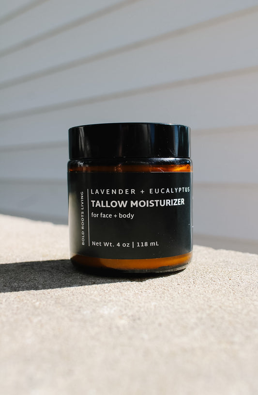 Lavender + Eucalyptus Tallow Moisturizer